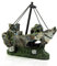 MULAIDI Décorations pour aquarium Bateau de pirate Ornements en résine Épave de bateau grotte Betta Cachette Décoration Aquatique Décoration d'aquarium Décoration d'aquarium Amphore Épave