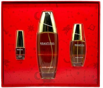 Estée Lauder - Beautiful Deluxe Trio Set - Eau de Parfum EdP 100ml + Eau de Parfum EdP 30ml + Eau de Parfum EdP Mini Spray 4.7ml