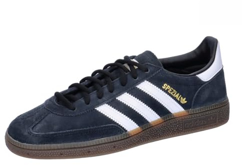 adidas Men's Handball Spezial Trainers, Black Core Black Ftwr White Gum5 10006801, 10 UK