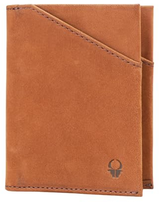 DONBOLSO Männer Brieftasche - Ultra Thin Brieftaschen für Männer Ohne Münzfach - Slim Brieftaschen für Männer - RFID Bifold Wallet - Quick Access Pocket Karten-Moderne Leder Bifold Wallet