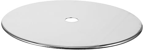 Alipis Anello Diffusore Calore in Acciaio Inossidabile per Piano Induzione Antisversamento per Hot Pot Accessorio per Cucina