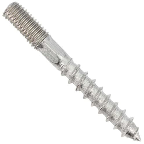 BOOTSTEILE BRAUER - Stockschrauben 9088 (standard) M12 x 250 mm - (5 Stück) - Edelstahl A2 (V2A) - Sechskantbolzen, Doppelgewindeschrauben, Gewindestiftschrauben, zweiseitige Gewindestiftschrauben