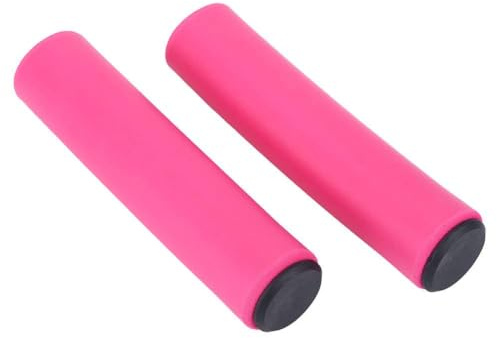 VGEBY Cykel svamp styre handtag stötsäker cykelstyre styrhylsa 1 par (rosa)