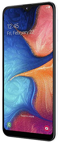 Samsung Galaxy A20e Smartphone (14.82cm (148.2 mm) 5.8 Zoll) 32GB interner Speicher, 3GB RAM, Dual SIM, Weiß) - Deutsche Version