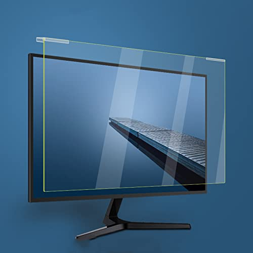 WLWLEO 17-28 Zoll Computer Displayschutzfolie, Anti-Blaulicht-/Anti-Kratz-/abschirmender UV-Filterfilm, Abnehmbare Displayschutzfolie Kompatibel mit LG/Dell/HP/Acer/Samsung,20.1 inch