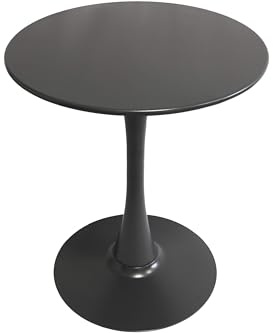 kynast exklusiv Metall Bistrotisch rund Ø 60 cm anthrazit wetterfest Garten Metalltisch