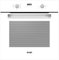 Svan Horno Multifunción Básico Blanco SH4700EB. Capacidad 75 Litros, 2100 W, 4 Programas, Interior Esmaltado, Fácil Limpieza, Eficiencia Energética Clase A