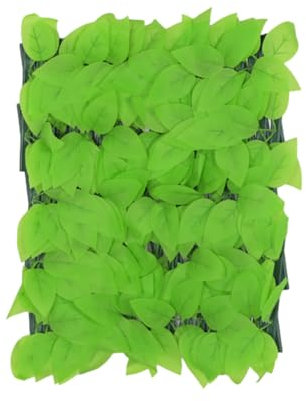 Valla de privacidad artificial para pared, valla de privacidad sintética expandible, paneles de hojas de vid para decoración de pared, setos anti-UV para apartamento, terraza, balcón, sala de estar