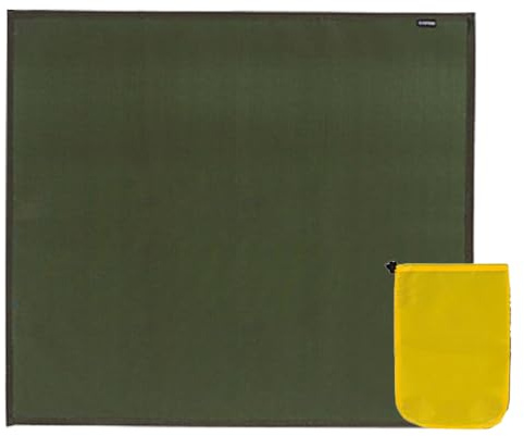 Esterilla de barbacoa ignífuga, estera de camping debajo de la hoguera para barbacoa, cubierta de suelo reutilizable para césped, picnic, pesca, camping, accesorios de cocina