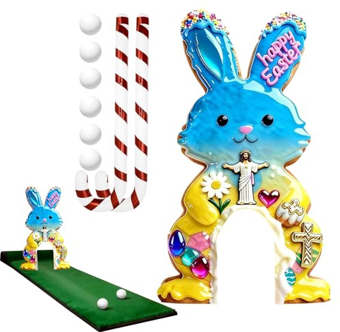 Misaakoeq Golf Spiel Set Für Kinder | Unterhaltungsaktivität | Ferien Golfplatz Mit Schläger Und Bällen,Für Familienparty Indoor Zuhause Wohnzimmer Schlafzimmer Spielzimmer Kinder Und Erwachsene