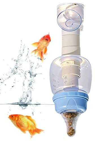 Dispensador de Comida para Peces Accesorio de para Alimentar Peces