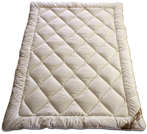 Meivita Merino Schafschurwolle Ganzjahresdecke (135 x 200 cm)