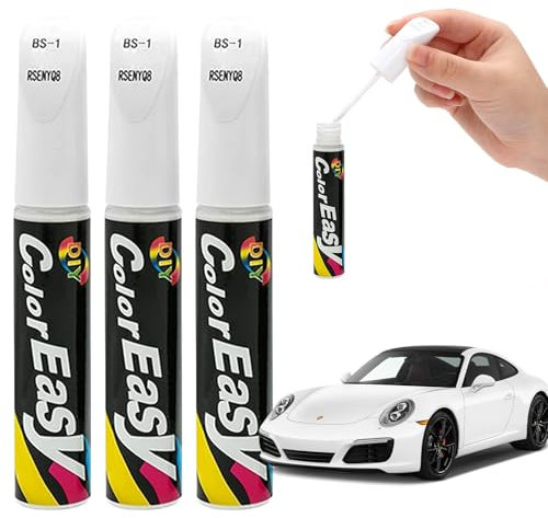 Cutiolly Vernice Ritocco Lucido,3pcs Pennarello Copri Graffi Auto,Pennarello Ritocco Carrozzeria,Penna per Riparazione Graffi Auto