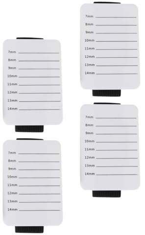 FESTFENDS Supporto Palette Extension 4 in per Bianco Acrilico e Portaciglia Facili da Pulire e Domestico