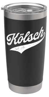Kölsch Colonia Vaso térmico de acero inoxidable de doble pared