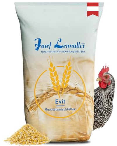 Leimüller Nourriture pour Poules pondeuses 6e-21e Semaine 25 kg - Nourriture sans poussière pour Poules pondeuses - Favorise Une Croissance Saine - 100% sans OGM - Colle üller