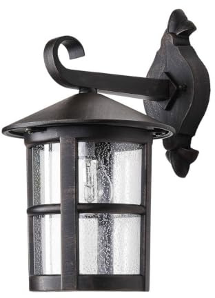 Lindby Utomhusvägglampa 'FLORENTINE'met USB-aansluiting (modern) i vit av aluminium/grå zink (1 lamor, E27) - vägglampa utomhus, vägglampa, LED-utomhuslampa, väggbelysning lampa vägg, hus, terrass &