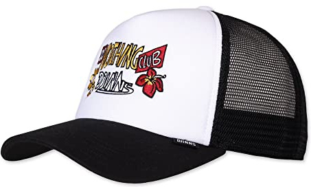 Djinns - DNC Guy (White/Black) - Trucker Cap Meshcap Hat Kappe Mütze Caps