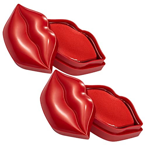 Healvian 20 Blätter/box X 2 Boxen Lippenfalten-pflegemaske Lippenmasken für Trockene Rissige Lippen
