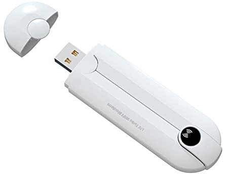 Pesderty Enrutador 4G LTE Dongle USB Hotspot MóVil MóDem de 150Mbps Stick Tarjeta SIM 4G Enrutador InaláMbrico Adaptador WiFi PortáTil