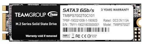 2TB TEAMGROUP MS30 M.2 2280 SATA III Solid State Drive