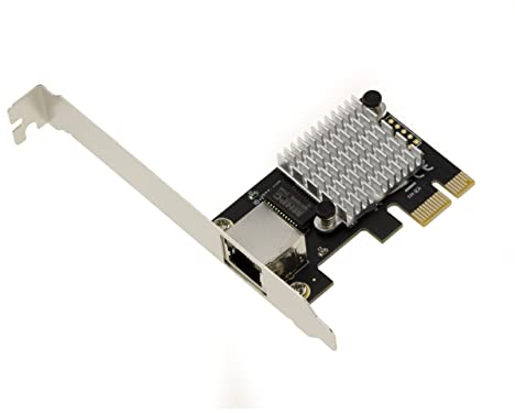 KALEA-INFORMATIQUE Scheda controller PCIe 3.1 1x a 2.5 Gigabit ethernet 10 100 1000 1G 2.5G Connettore RJ45 Chipset Intel I225-V Alto Profilo Basso
