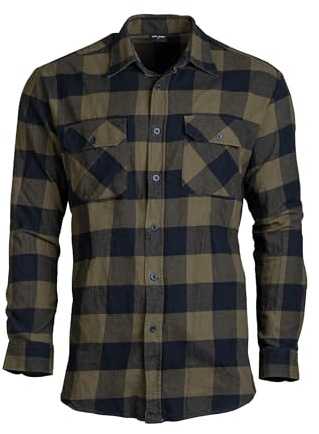 Mil-Tec Mixte Bûcheron Blouse, Noir, S EU