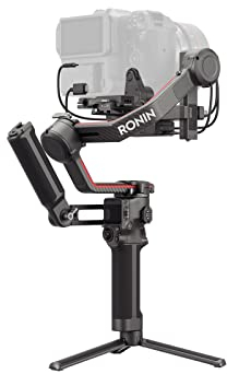 DJI RS 3 Pro Combo, 3-Axis Gimbal Stabilizer for DSLR and Cinema Cameras Canon/Sony/Panasonic/Nikon/Fujifilm/BMPCC, Automated Axis Locks, Carbon Fiber Arms, includes Ronin Image Transmitter and more