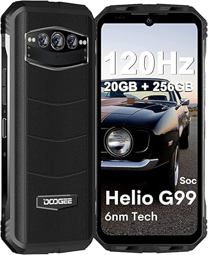 Doogee S100 12GB/256GB svart - mobiltelefon märke