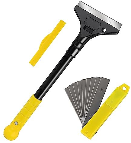 CPROSP Grattoir avec 10x Lame, Lames Faciles à Changer