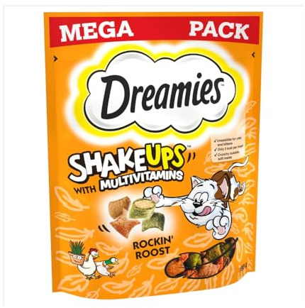 Dreamies Shakeups Rockin Roost Cat Treats 180g