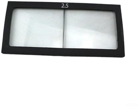 HanOaki Lente d'ingrandimento per casco per saldatura diottrica con lente in PC 0,75 – 3, protezione per gli occhi, antiriflesso, 5 x 4 cm, per saldatori (2,5)