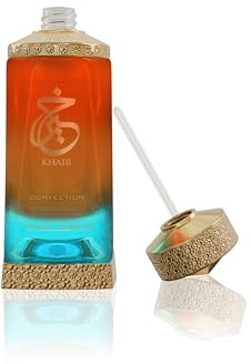 Paris Corner | Khair Confection Perfume Oil 0.84 Fl Oz | Concentrated Perfume Oils for Women & Men | Premium Long-Lasting Unisex Marshmallow & Vanilla Perfumes Oil