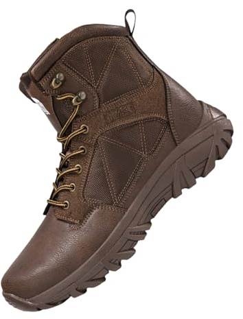 Generisch Botas militares para hombre, resistentes al agua, antideslizantes, botas de nieve, térmicas, botas de invierno de goma, zapatos de trekking, zapatos de senderismo, zapatillas deportivas para