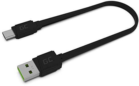 GC USB C | 25cm Cable Tipo C Cargador | para Samsung Galaxy S22 S21 S20 Ultra S10 S9 S8+ | Note 20 10 9 8 | A3 A5 A80 A71 A70 A50 A42 A41 A31 A30 A20 | Huawei Honor P40 P30 P20 P10 P9 Lite