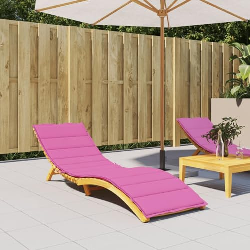 ShGaxin Cojín de Tumbona Tela Oxford Rosa, Cojin Tumbona Exterior, Colchonetas para Tumbonas, Colchoneta Hamaca, Cojín De Silla De Hamaca, Colchón para Tumbona - 361426