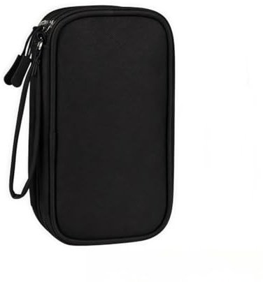 Zhenghebuy Organizador Cables Viaje,Bolsa Universal de Viaje Impermeable,Electronics Accessories Bolsa Organizadora,Organizador Electrónico(Negro)