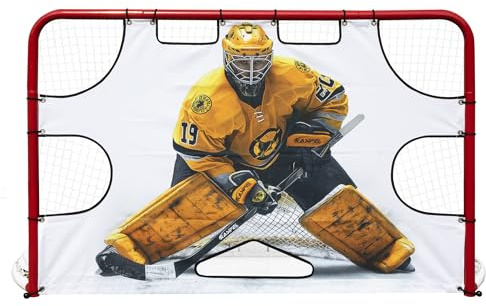 kasifei 6' x 4' Hockey Net Goalie Targets - Shooter Tutor - Hockey Goal Targets for Practicing Shooting Accuracy - Hockey Training Equipment