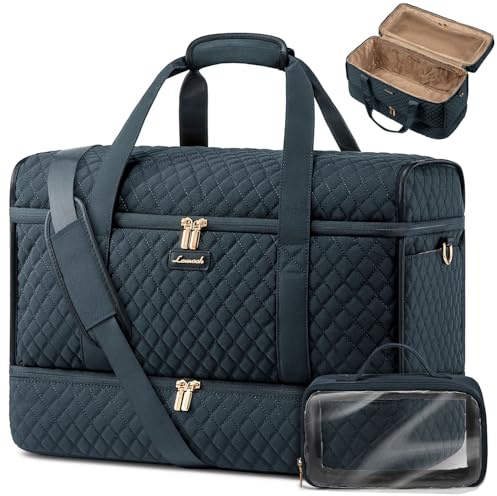 LOVEVOOK Borsa da Viaggio da Donna, Borsa da Viaggio Impermeabile, Weekender, Borsa a Mano, Grande Borsa da Viaggio, Borsa da Clinica, Borsa per Nascita, Borsa per Ospedale, Borsa Sportiva per Aereo