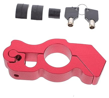 SWOOMEY Cerradura De Freno para Manilla De Moto Cerradura De Seguridad Resistente para Empuñadura De Acelerador De Motocicleta Accesorios para Moto