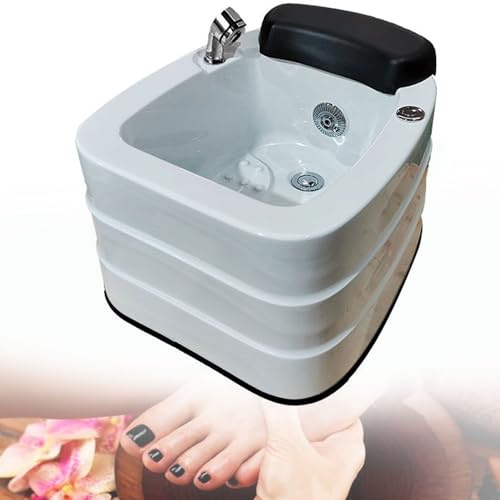 AityBuy Foot Bath with Heat and Massage,Portable Foot Spa Bathtub,Foot Massager Adjustable Temperature,Massage Footbath for Washing Soaking Feet