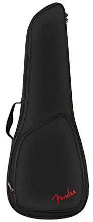 Fender FU610 Ukulele Gig Bag, Concert, Black