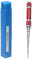 Aperture Gauge, Tapered Hole Ruler Stainless Steel Inner Hole Diameter Measuring Tool 1‑6.5mm Used to Measure The Inner Hole of Thin Walled Parts