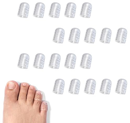 Zehenschutz Sport, Zehenschutz Herren, Zehenkappe Transparent, Zehenschutz Silikon, Atmungsaktive Zehenschutz Silikon, Lindert Reibungsschmerzen, Lindert Reibungsschmerzen