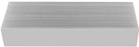 Nxtop Large Aluminum Heatsink 5.5 x2.71 x 1.41 / 140 x 69 x 36mm Heat Sinks Cooling 27 Fin Radiator for IC Module, PC Computer, Led, PCB