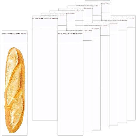 Long Self Adhesive Cellophane Bags 3x11 300 pcs Clear Self Stick Cello Bags Resealable Poly Bag Bakery Candy Candles Flatware Christmas Halloween Party Decorative Pretzel Sticks