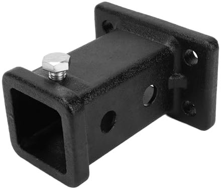 Kelepu Gancio Traino Auto, Tubo Ricevitore e Adattatore Universale per Rimorchio da 2 Pollici, Kit Ricevitore per Gancio di Traino per Camioncini e Parti Rimorchi