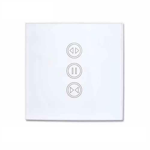 Rolladenschalter 4pcs Rolladensteuerung Wlan Rolladen Zeitschaltuhr Smart Life Smart Curtain Switch APP Remote & Voice Control, kompatibel mit Alexa Echo und Google Assistant