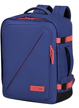 American Tourister Take2Cabin - EasyJet Handgepäcktasche unter dem Sitz, 36 x 20 x 45 cm, 38 L, Mehrfarbig (Dusk Purple/Sunset Coral)