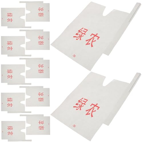 Parliky 200 Pièces Housse de Protection Fruitier Imperméable Anti-Gel pour Arbres Fruitiers Hiver Poche en Papier Blanc pour Orangers, Pêchers et Verger